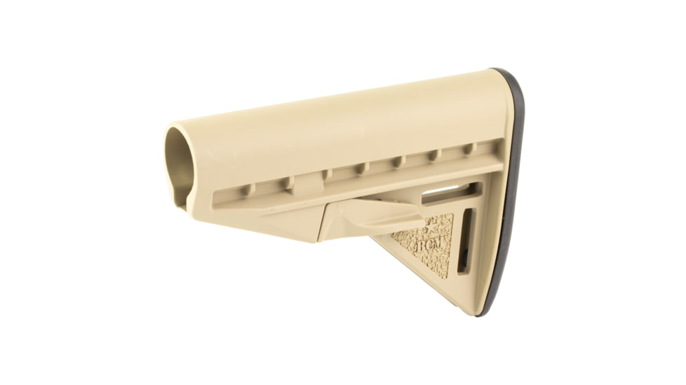 Bravo Company Mod 3 Stock, Fits Mil Spec Buffer Tube, Flat Dark Earth, Includes Rise,r BCM-GFS-MOD-3-K85-FDE