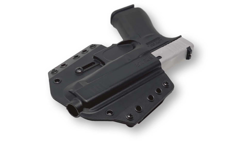 Bravo Concealment OWB BCA 3.0 Holster, Black, Right Hand, Polymer, Glock 48, Small, 854614008484
