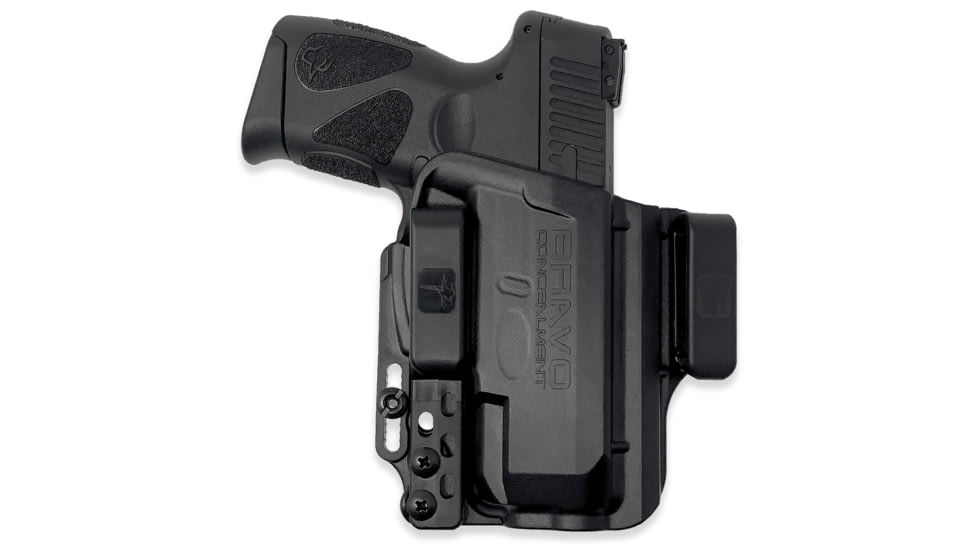 Bravo Concealment Torsion 3.0, IWB Concealment Holster, 1.5 Belt Clips, Fits Taurus G2c, Right Hand, Polymer Construction, Black