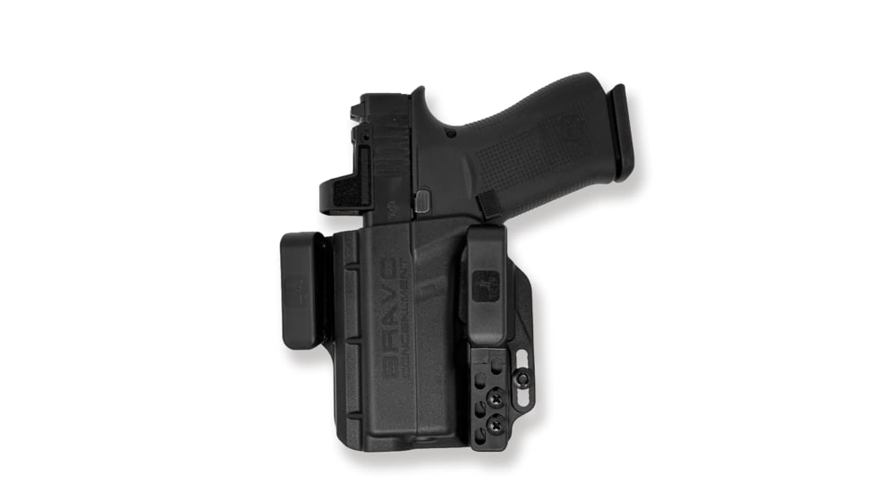 Bravo Concealment Torsion IWB Gun Holster, Glock 43,43x,43x MOS, Left Hand, Black, BC20-1006