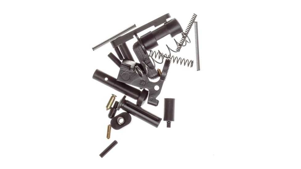 Bravo Company Gunfighter AR-15 Enhanced Lower Parts Kit, .223, Black, ELPK-BLK