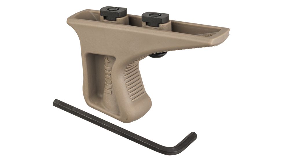 Bravo BCMGunfighter Kinesthetic Angled Forend Grip M-Lok Mod3, Flat Dark Earth, KAGMCMRFDE