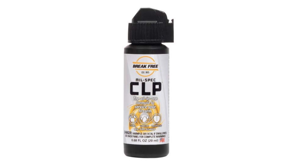 Break-Free Gun Cleaning CLP-16 Cleaner/Lubricant/Preservative .68 FL OZ, Liquid, Single Squeeze Bottle, CLP-16-1
