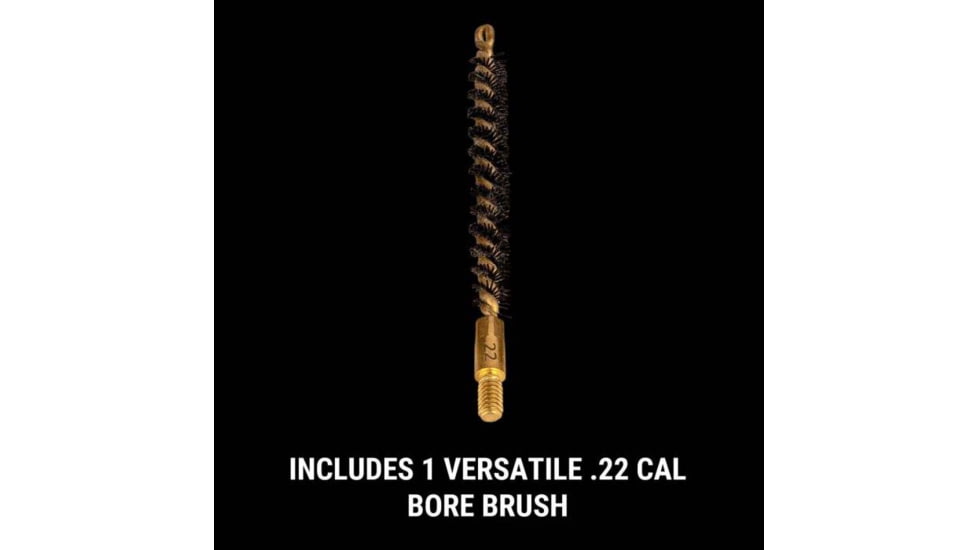 Breakthrough Clean Technologies AR15 Upper Brush Set w/ Chamber Pads, Black / Green, AR15, BT-AR15UBS