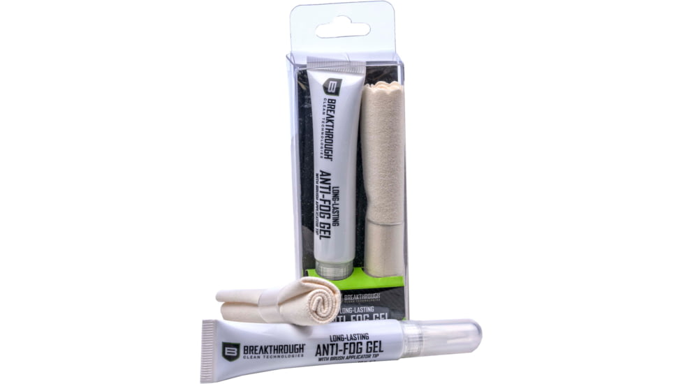 Breakthrough Clean Technologies Anti-fog Gel with Anti-fog cloth kit, 10 ml, BT-AFG-KT