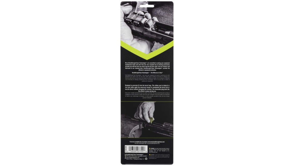 Breakthrough Clean Technologies AR-15 Upper Vise Block, Black, Mil-Spec Barrel Lugs, BT-AR15UVB