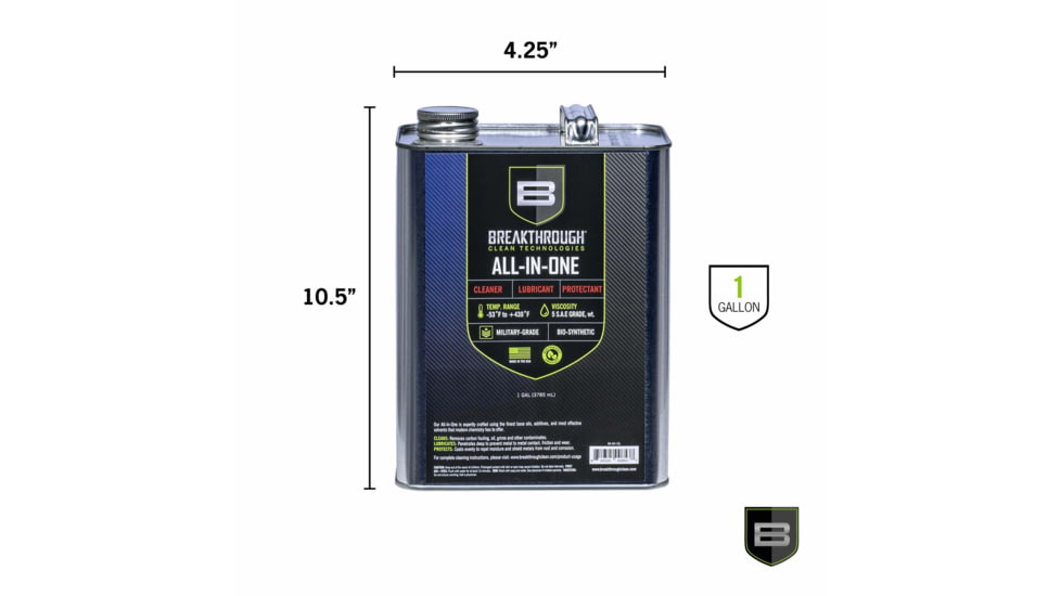 Breakthrough Clean Technologies Battle Born All-in-One Can, 1gl, BB-AIO-1GL
