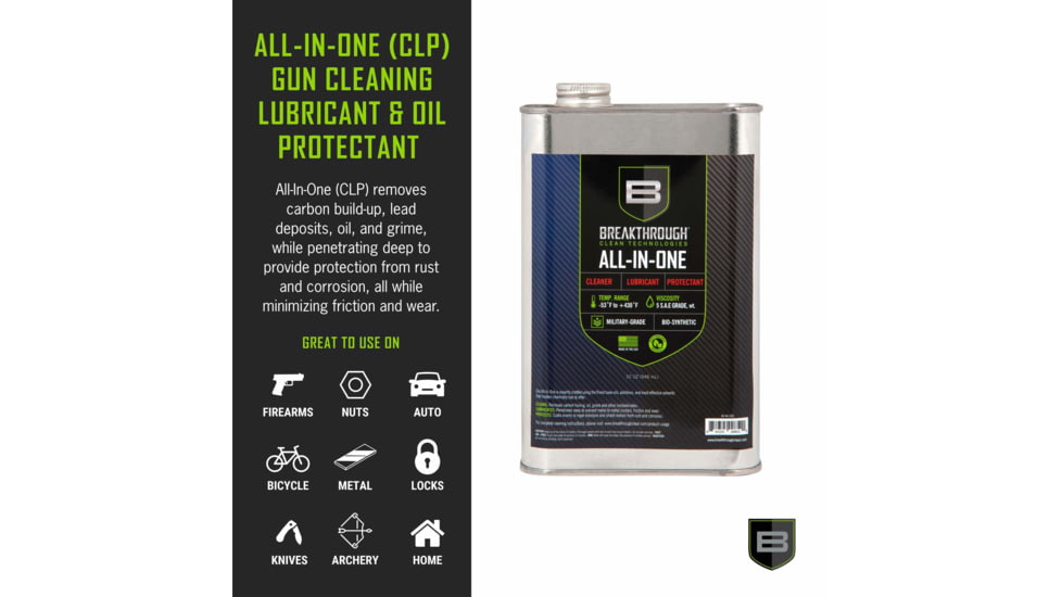 Breakthrough Clean Technologies Battle Born All-in-One Can, 32oz, BB-AIO-32OZ