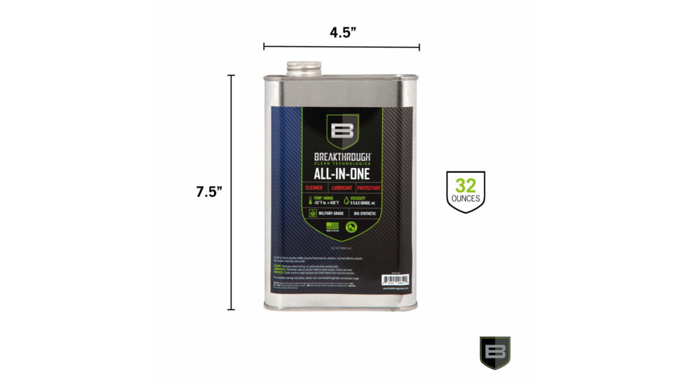 Breakthrough Clean Technologies Battle Born All-in-One Can, 32oz, BB-AIO-32OZ