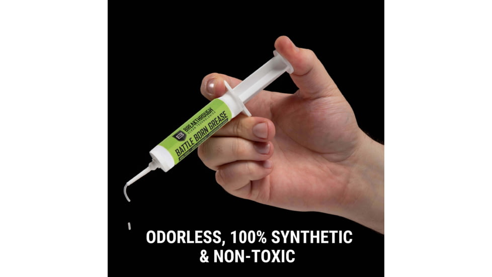 Breakthrough Clean Technologies Battle Born Grease fortified with PTFE, 12 CC, BTG-12CC