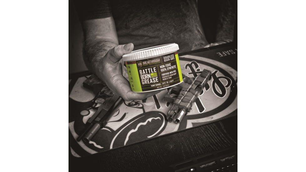 Breakthrough Clean Technologies Battle Born Grease with PTFE - 1lb Tub, BTG-1LB