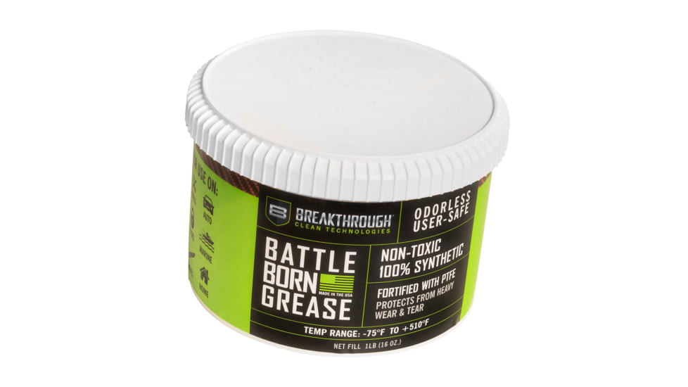Breakthrough Clean Technologies Battle Born Grease with PTFE - 1lb Tub, BTG-1LB