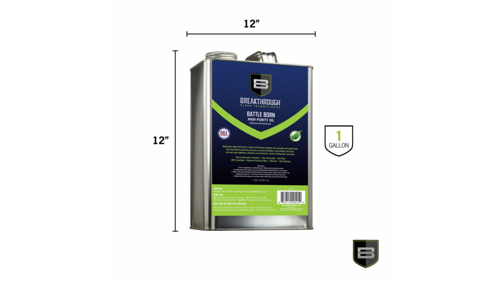 Breakthrough Clean Technologies Battle Born High-Purity Oil, 1 Gallon, BTO-1GL