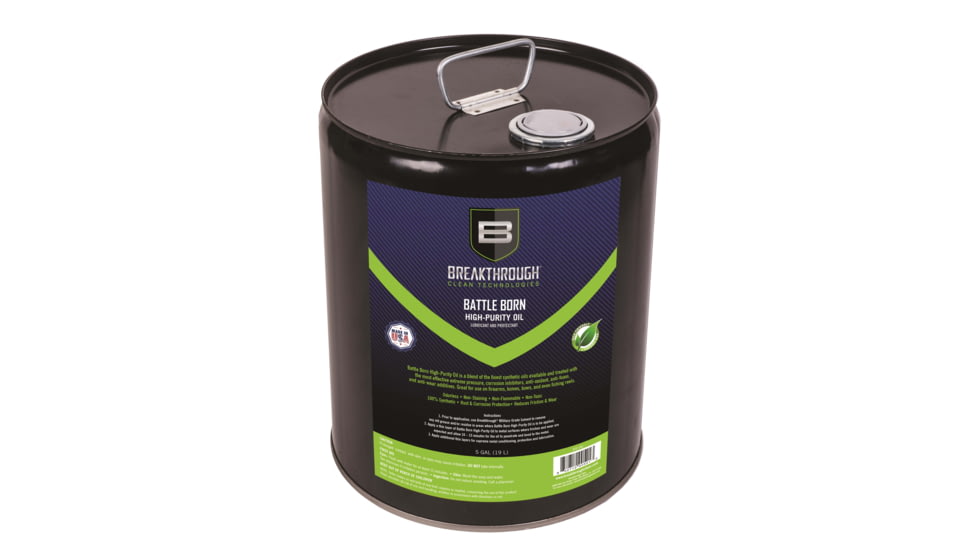 Breakthrough Clean Technologies Battle Born High-Purity Oil, Lubricant &amp; Protectant - 5gl Pail, BTO-5GL
