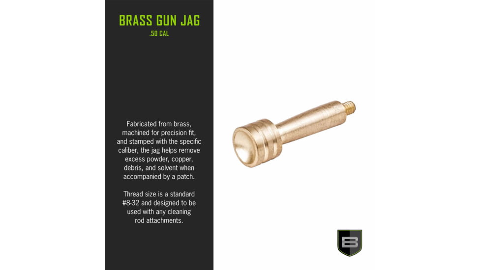 Breakthrough Clean Technologies Brass Cleaning Jag .50 Cal, BT-50BJ