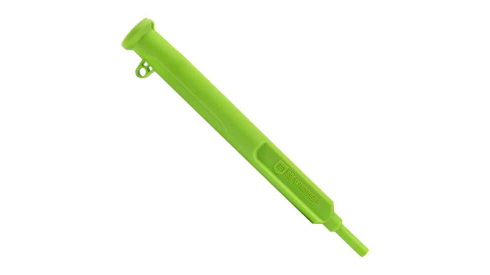 Breakthrough Clean Technologies AR15 Bore Guide w/ Pivot lock, Green, AR15, BT-AR15BG