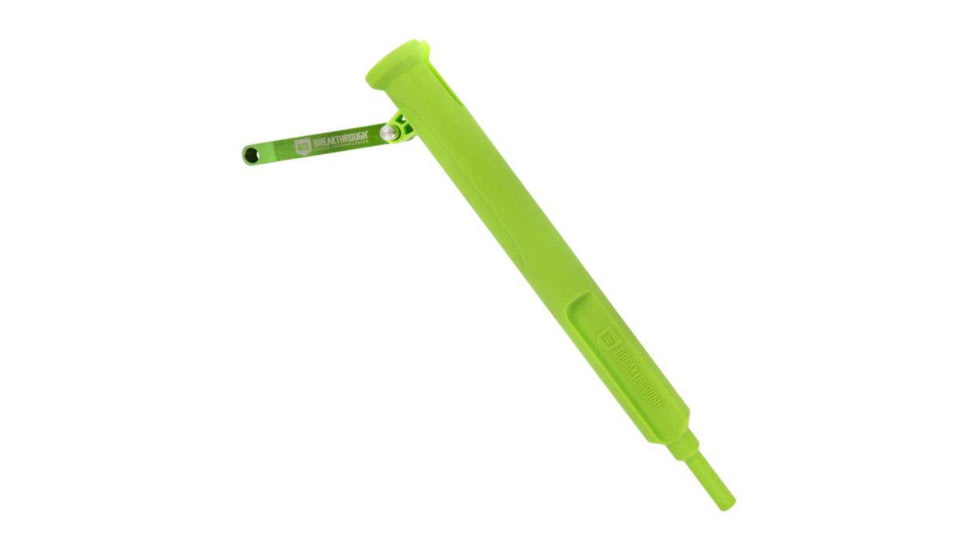 Breakthrough Clean Technologies AR15 Bore Guide w/ Pivot lock, Green, AR15, BT-AR15BG