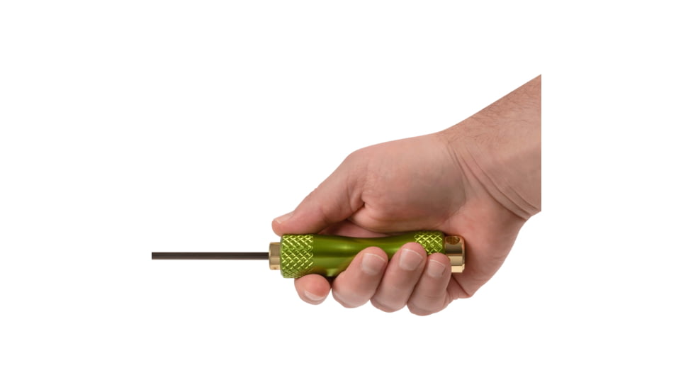 Breakthrough Clean Technologies Carbon Fiber Cleaning Rod with Rotating, Ergonomic Aluminum Handle, 5mm, 12in, BT-CFRR-12