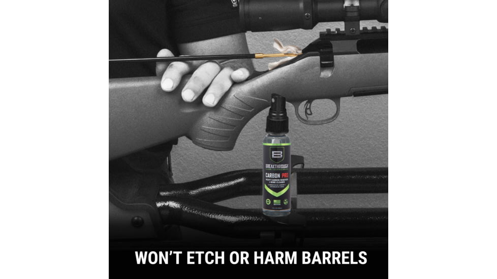 Breakthrough Clean Technologies Carbon Pro - Heavy Carbon Remover &amp; Bore Cleaner - 2oz Pump Spray Bottle, BTCPRO-2OZ