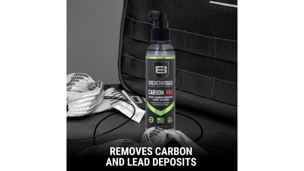 Breakthrough Clean Technologies Carbon Pro - Heavy Carbon Remover &amp; Bore Cleaner - 6oz Pump Spray Bottle, BTCPRO-6OZ