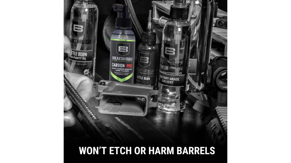 Breakthrough Clean Technologies Carbon Pro - Heavy Carbon Remover &amp; Bore Cleaner - 6oz Pump Spray Bottle, BTCPRO-6OZ