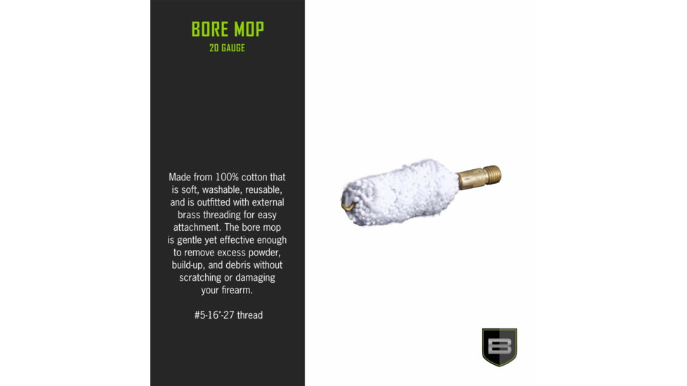 Breakthrough Clean Technologies Cotton Mop 20 Ga, BT-20GBM