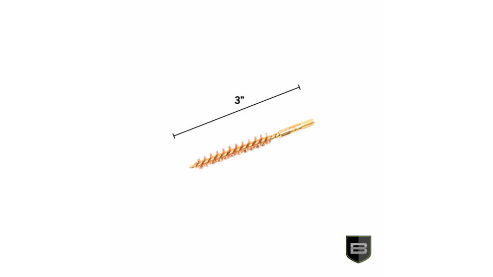 Breakthrough Clean Technologies Phosphorus Bronze Bore Brush, .243 Cal, BT-243/6PBBB