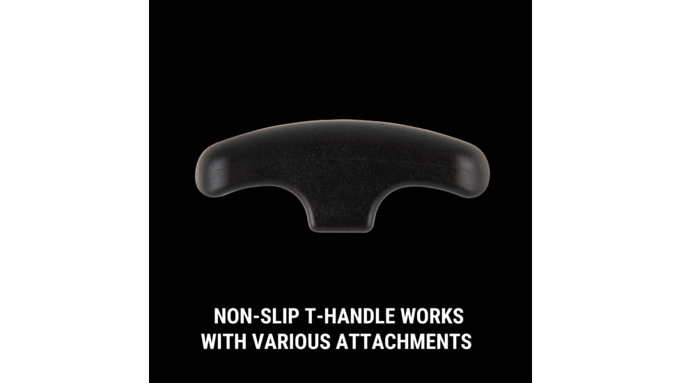 Breakthrough Clean Technologies Polymer T Handle, 8-32 Thread, BT-H-8-32