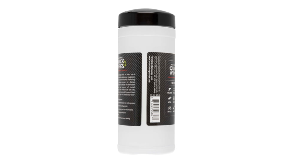 Breakthrough Clean Technologies Synthetic CLP Quick Wipes - 50 Count Canister - 5in x 6in Wipes, 50 Count, BT-CLP-QW-50