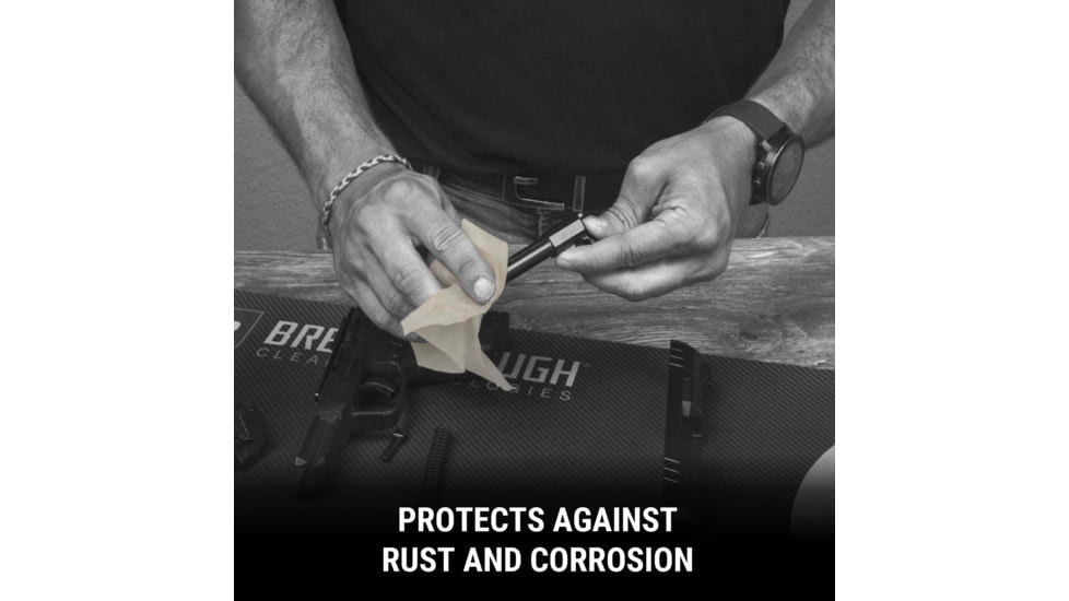 Breakthrough Clean Technologies Synthetic CLP Quick Wipes - 50 Count Canister - 5in x 6in Wipes, 50 Count, BT-CLP-QW-50