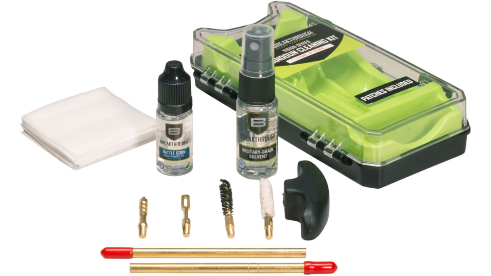 Breakthrough Clean Technologies Vision Series Hard-Case Handgun Cleaning Kit, .22 Caliber, BT-ECC-22