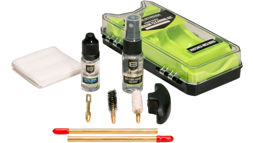 Breakthrough Clean Technologies Vision Series Hard-Case Handgun Cleaning Kit, .35 Caliber/.38 Caliber/9mm, BT-ECC-.357.38.9
