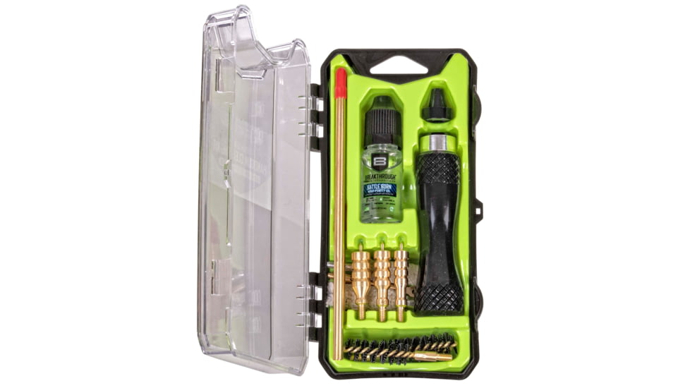 Breakthrough Clean Technologies Vision Series Hard-Case Handgun Cleaning Kit, .38 Cal/.40 Caliber/.45 Caliber, BT-CCC-P