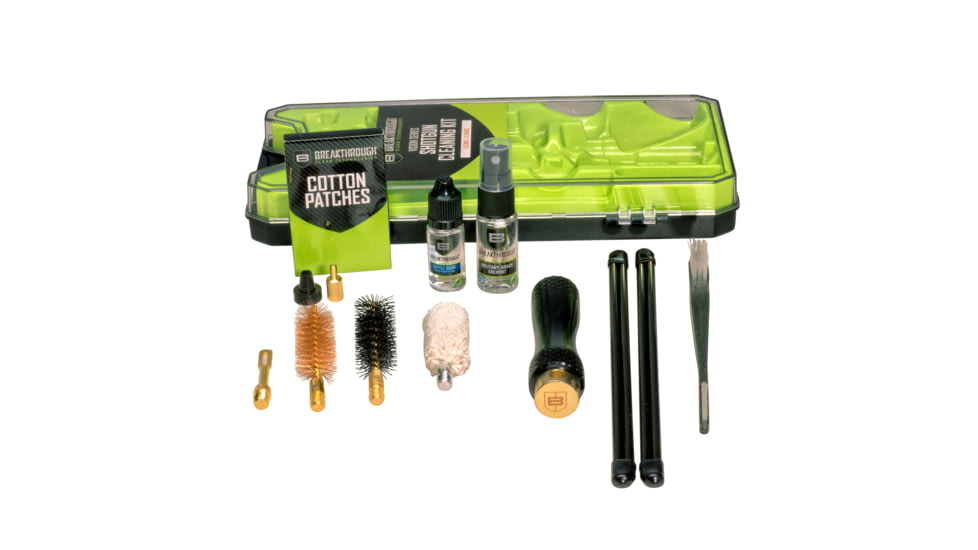 Breakthrough Clean Technologies Vision Series Hard-Case Shotgun Cleaning Kit, 12 Gauge, BT-CCC-12G