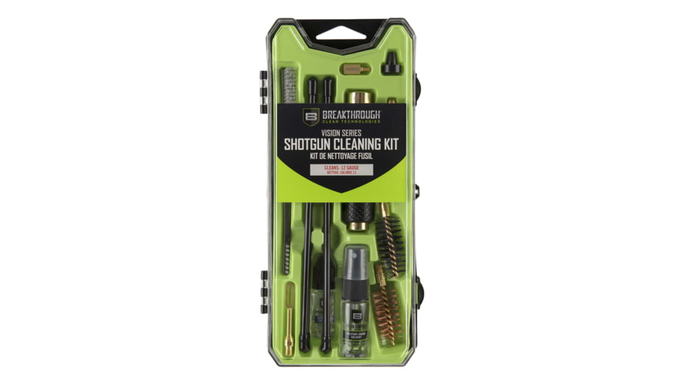 Breakthrough Clean Technologies Vision Series Hard-Case Shotgun Cleaning Kit, 12 Gauge, BT-CCC-12G