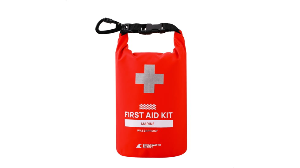 Breakwater Supply Breakwater Supply Waterproof Marine First Aid Kit for Boating, TB-BYA8-YJG8