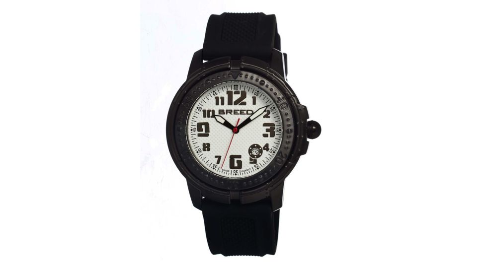 Breed 0906 Mach 1 Mens Watch, White BRD0906