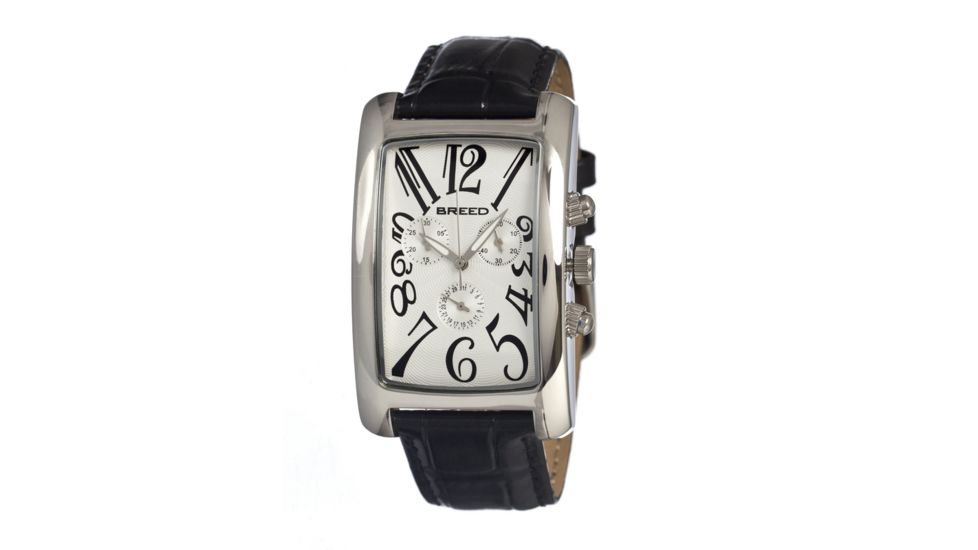 Breed 1003 Gatsby Mens Watch, Silver BRD1003