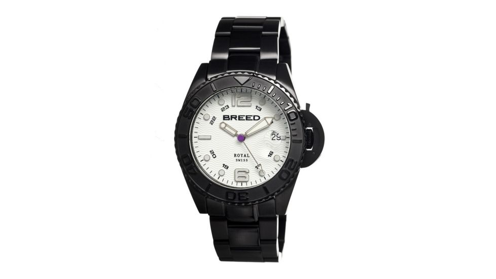 Breed 4805 Von Genf Mens Watch, White BRD4805