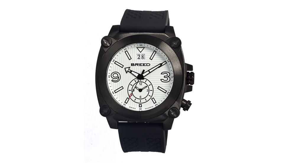 Breed 9003 VIn Mens Watch, White BRD9003