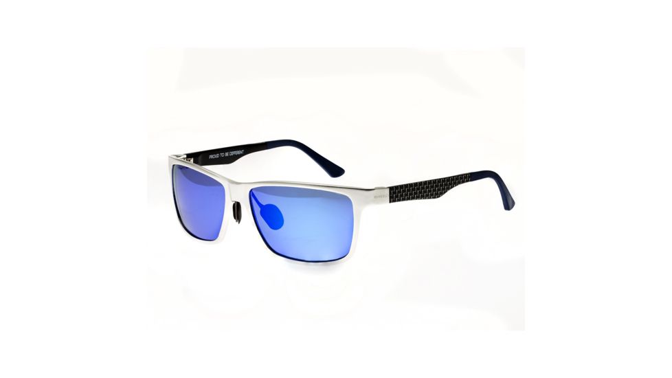 Breed Breed Vulpecula Sunglasses, Silver, Standard BSG029SR