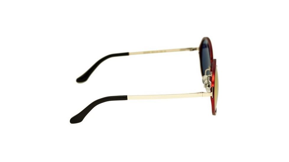 Breed Corvus Sunglasses, Red Titanium Frame, Red Lens BSG025RD