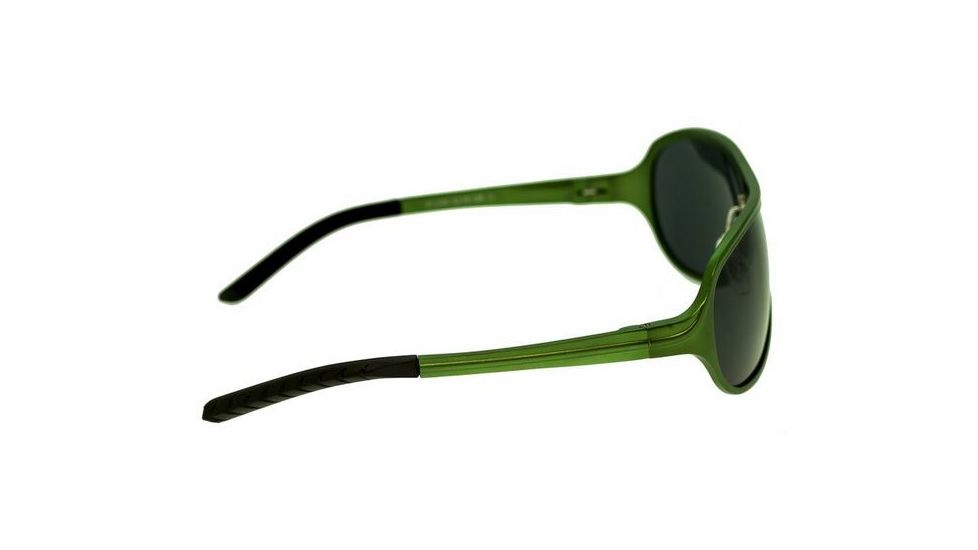 Breed Langston Sunglasses, Green Titanium Frame, Black Lens BSG012GN
