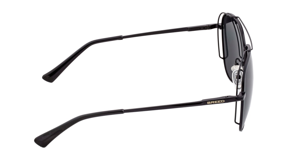 Breed Lyra Polarized Sunglasses - Men's, Black/Black, One Size, BSG061BK