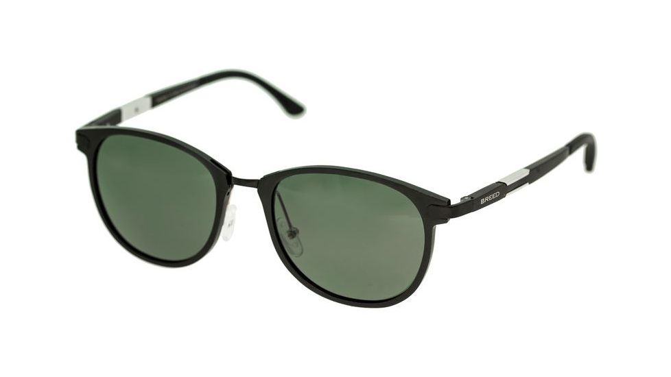 Breed Orion Sunglasses, Black Titanium Frame, Black Lens BSG020BK