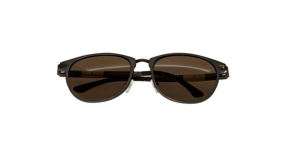Breed Orion Sunglasses, Brown Titanium Frame, Brown Lens BSG020BN
