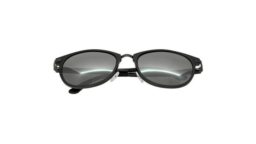 Breed Orion Sunglasses, Gun Metal Titanium Frame, Black Lens BSG020GM