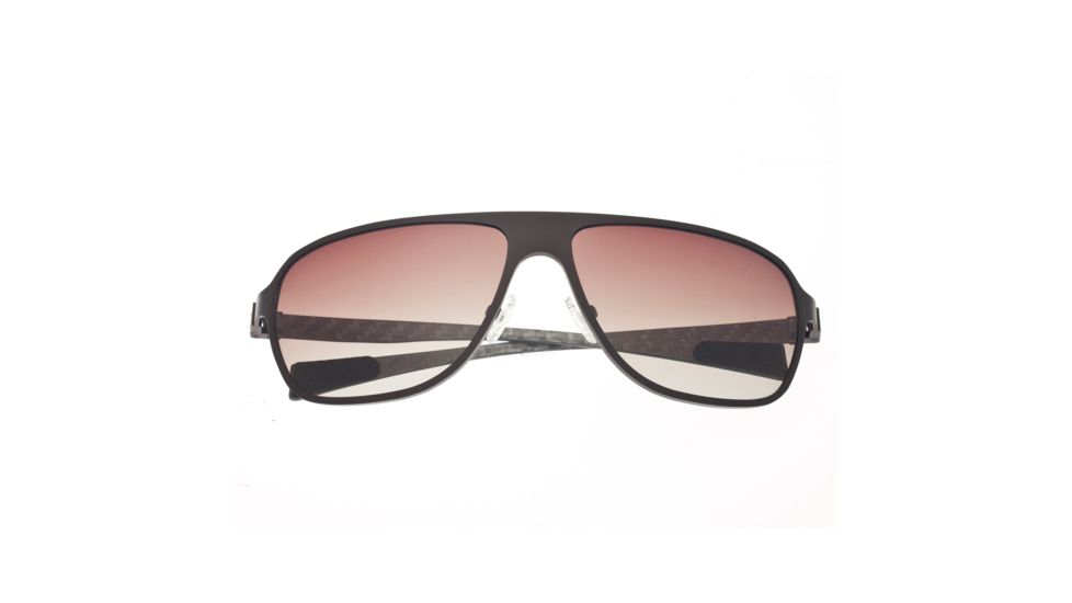 Sunglasses Atmosphere 004BN, Brown Titanium Frame, Brown Lens
