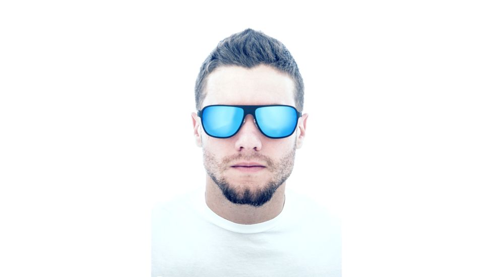 Sunglasses Atmosphere 004SR, Silver Titanium Frame, Silver Miirror Lens