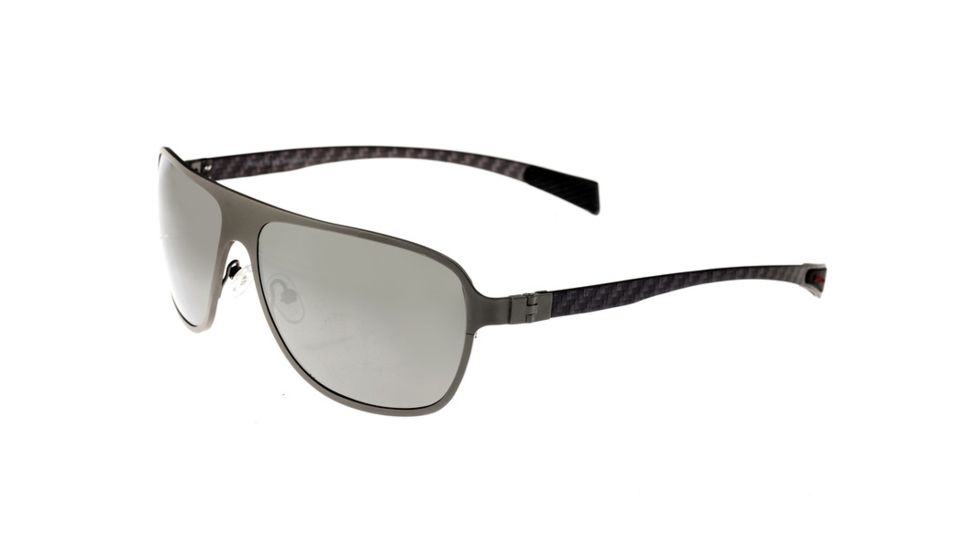 Sunglasses Atmosphere 004SR, Silver Titanium Frame, Silver Miirror Lens